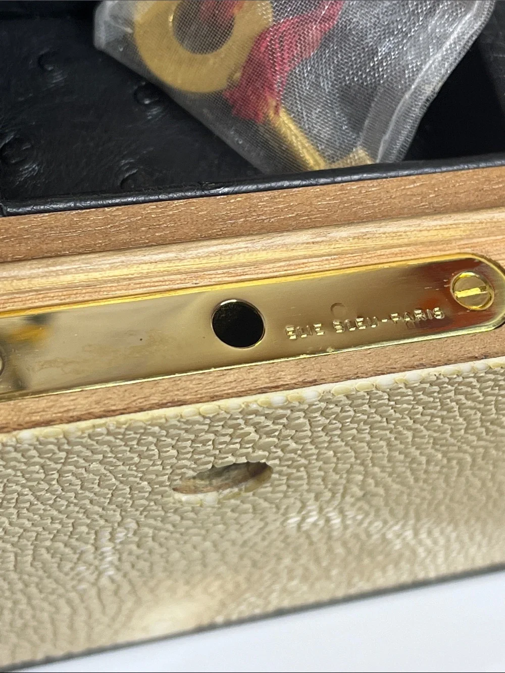 Elie Bleu Luxury Jewelry Storage Box